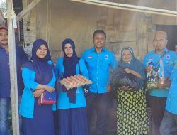 DPD Gelora Ternate Berbagi Sembako untuk Warga