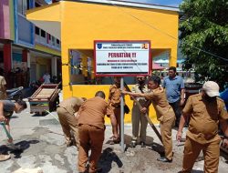 Pemkot Ternate Larang Adanya Bangunan Liar di Area Pasar