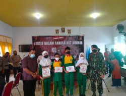 Sambut HUT Ke-76 Korps Brimob Gelar Vaksinasi untuk Ratusan Siswa di Ternate