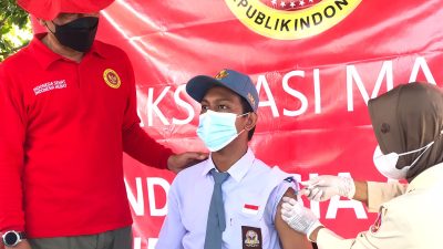Badan Intelijen Daerah Buat Vaksinasi Massal di Ternate