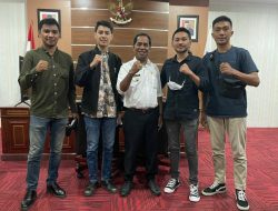 Jelang Pelantikan, HIPMI Ternate Silahturahmi dengan Wakil Wali Kota