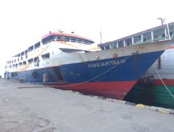 Kapal KM Aksar Saputra Salah Masuk Jalur, Petugas KUPP Sula: Ada Kerusakan Mesin