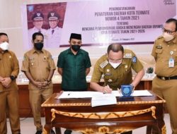 Perda RPJMD Kota Ternate Ditetapkan Tepat Waktu