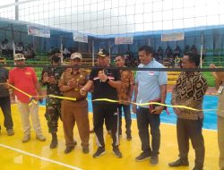 Wabup Halmahera Utara Resmi Membuka Turnamen Bola Voli di Kao