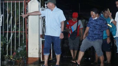 Wali Kota Ternate Tinjau Rumah Warga yang Terendam Banjir
