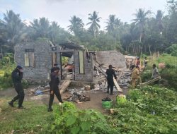 Brimob Terjunkan Tim Sar ke Desa Terdampak Gempa di Halut