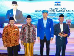 Hadiri Pelantikan, Ketua NU dan Muhammadiyah Jatim Doakan AHY serta Demokrat