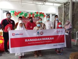 Berkolaborasi dengan Media, Alfamidi Salurkan Paket Ramadhan ke Panti Asuhan