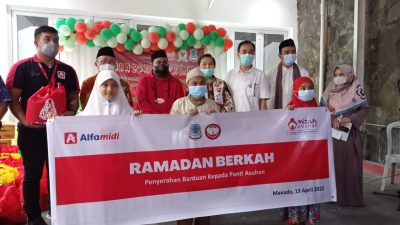Berkolaborasi dengan Media, Alfamidi Salurkan Paket Ramadhan ke Panti Asuhan
