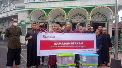 Alfamidi Peduli, Berikan Santunan ke Panti Asuhan dan Pondok Pesantren