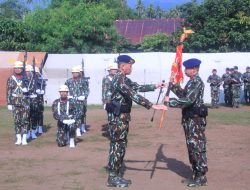 Dansat Kukuhkan Jabatan Danyon A Satuan Brimob Polda Maluku Utara