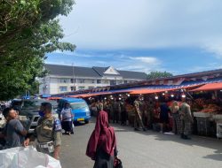 Pemkot Ternate Tertibkan Pedagang Buah di Pasar Gamalama