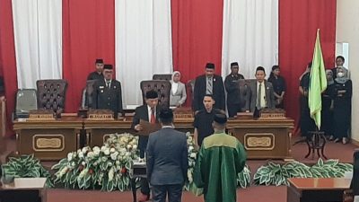 Hardi I Hayun Dilantik Jadi Anggota PAW DPRD Halbar