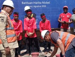 Harita Nickel Bangun Kantor Kecamatan Pulau Obi, Halmahera Selatan