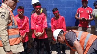 Harita Nickel Bangun Kantor Kecamatan Pulau Obi, Halmahera Selatan