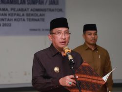 Wali Kota Ternate Lantik 6 Pejabat, Berikut Nama-namanya