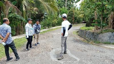 Kepala Dinas PUPR Ternate Pantau Pelaksanaan Proyek Fisik di Pulau Hiri