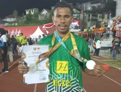 Didukung Harita Nickel, Irwandi Fokatea Kembali Torehkan Prestasi di Kejuaraan Nasional Atletik 2022 di Semarang