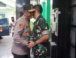 Kunjungi Makorem Baabullah Ternate, Kapolda Mantapkan Sinergitas TNI-Polri