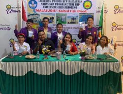 Mahasiswa THP Unhena Halut Luncurkan Produk Ikan Asin Kering Malalugis