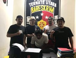 Mantan Napi di Ternate Ditangkap Polisi Usai Dilaporkan Mencuri