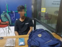 Bawa Narkoba, Seorang Mahasiswa di Ternate Diringkus Polisi