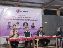 AJI Ternate Serukan Kebebasan Pers di Maluku Utara saat Peringati WPFD