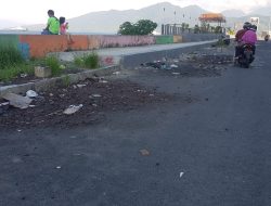 Kontraktor Diminta Bersihkan Sampah Material Sisa Proyek Kawasan Pusat Kuliner Ternate