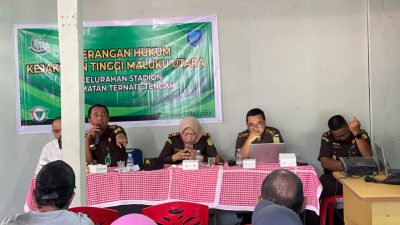 Kejati Malut Beri Penerangan Hukum soal KDRT ke Warga Ternate