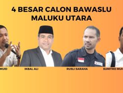 Ini 4 Nama yang Lolos Seleksi Bawaslu Maluku Utara