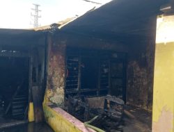 Diduga Ledakan Kompor, Satu Unit Rumah di Ternate Ludes Terbakar