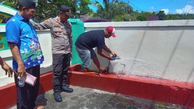 PDAM Ternate Kembali Sambung Pemutusan Air di Musala dan Masjid Takome