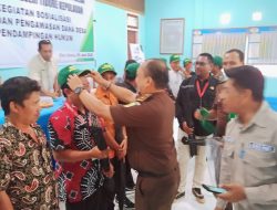 Kejari Tidore Sosialisasi Program Jaga Desa dan Jaksa Sahabat Desa di Oba Utara