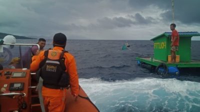 Tim Sar Gabungan Temukan Warga Morotai Dalam Kondisi Selamat