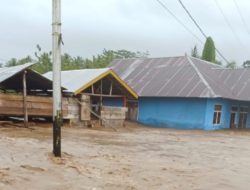 Kali Meluap, Puluhan Rumah Warga di Kepulauan Sula Terendam Banjir