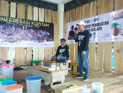 Orang Moti Gelar Workshop Pembuatan Minyak Goreng dan VCO