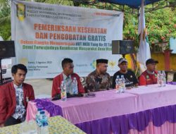 Sambut HUT Ke-78 RI, IMM Kepulauan Sula Bersama Dinkes Giatkan Pengobatan Gratis