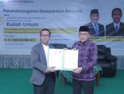 Teken MoU dengan UMMU, Wali Kota Ternate Klaim Masalah Sampah Bisa Dituntaskan