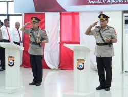Kapolres Ternate Resmi Sertijab