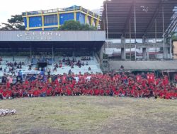 Gandeng 19 SSB, Malut United FC Menggelar Coaching Clinic di Stadion GKR Ternate