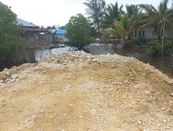 Sudah Cair 100 Persen, Proyek Penimbunan Jalan di Taliabu Diduga Mangkrak