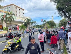 Hindari Razia Polisi, Seorang Warga Tabrak Lari Remaja di Depan Jatiland Mall Ternate