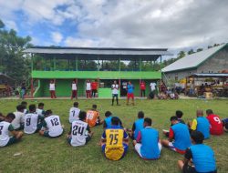 Tour Sepak Bola Polres Kepulauan Sula Mulai Dihelat