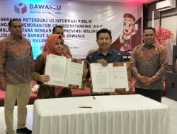 MoU dengan AMSI, Ketua Bawaslu Malut Harap Membantu Penyebaran Informasi Pemilu 2024