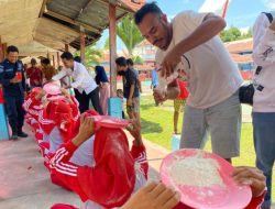 Semarak Kemerdekaan, Lapas Tobelo dan DWP Bikin Lomba Tradisional