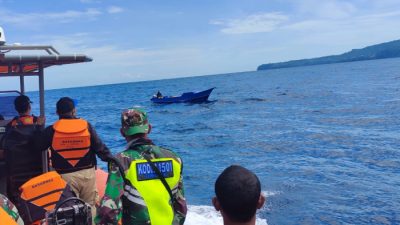 Pencarian 2 Korban Longboat Tenggelam di Perairan Halbar Masih Nihil