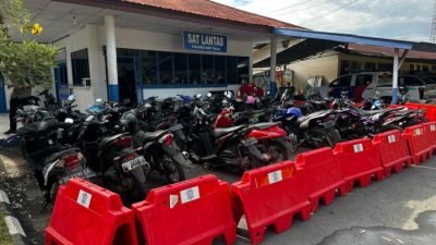 Puluhan Kendaraan Roda Dua Terjaring Razia Operasi Zebra di Kepulauan Sula