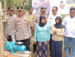 Polres Kepulauan Sula Bantu Warga Atasi Masalah Air Bersih