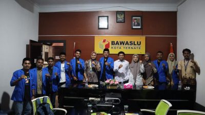 PMII dan Bawaslu Kota Ternate Bangun Kolaborasi Awasi Pemilu