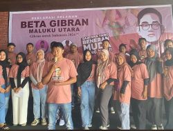 Puluhan Orang Muda di Maluku Utara Deklarasi Dukung Gibran Jadi Cawapres